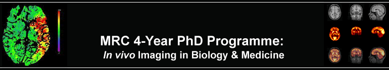 University of Cambridge, MRC 4-Year PhD Programme: In vivo Imaging in Biology & Medicine