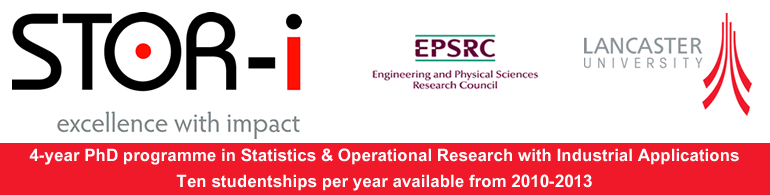 Lancaster University, EPSRC STOE-i 4Year PhD Programme