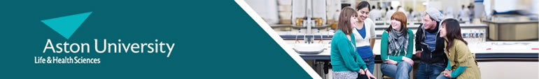 Aston University, PhD opportunities in the School of Life & Health Sciences