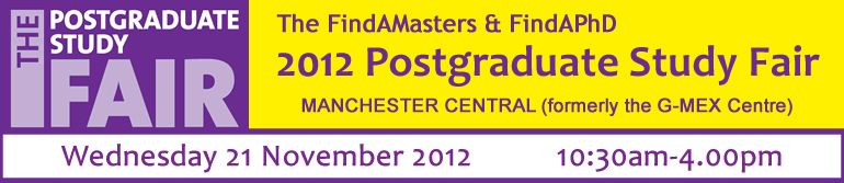 Manchester Postgraduate Study Fair