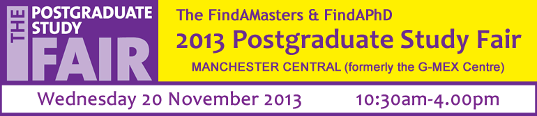 Manchester Postgraduate Study Fair