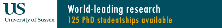 University of Sussex World Class PhD Research University of Sussex World Class Research