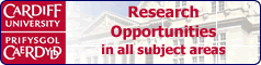 Cardiff University featured PhD opportunities