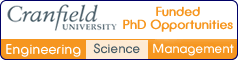 Cranfield University featured PhD opportunities