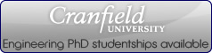 Cranfield University featured PhD opportunities