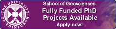 University of Edinburgh featured PhD opportunities