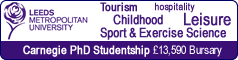 Leeds Metropolitan University featured PhD opportunities
