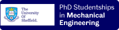 University of Sheffield featured PhD opportunities