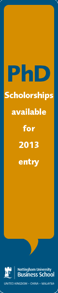 University of Nottingham Featured PhDs